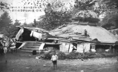 Kanto brand ten tijde van de aardbeving 2