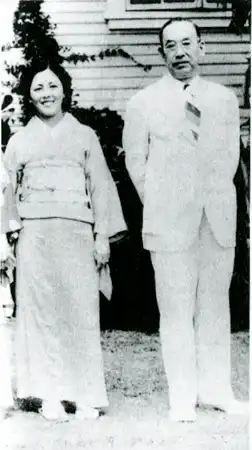 Chujiro Hayashi en Hawayo Takata samen